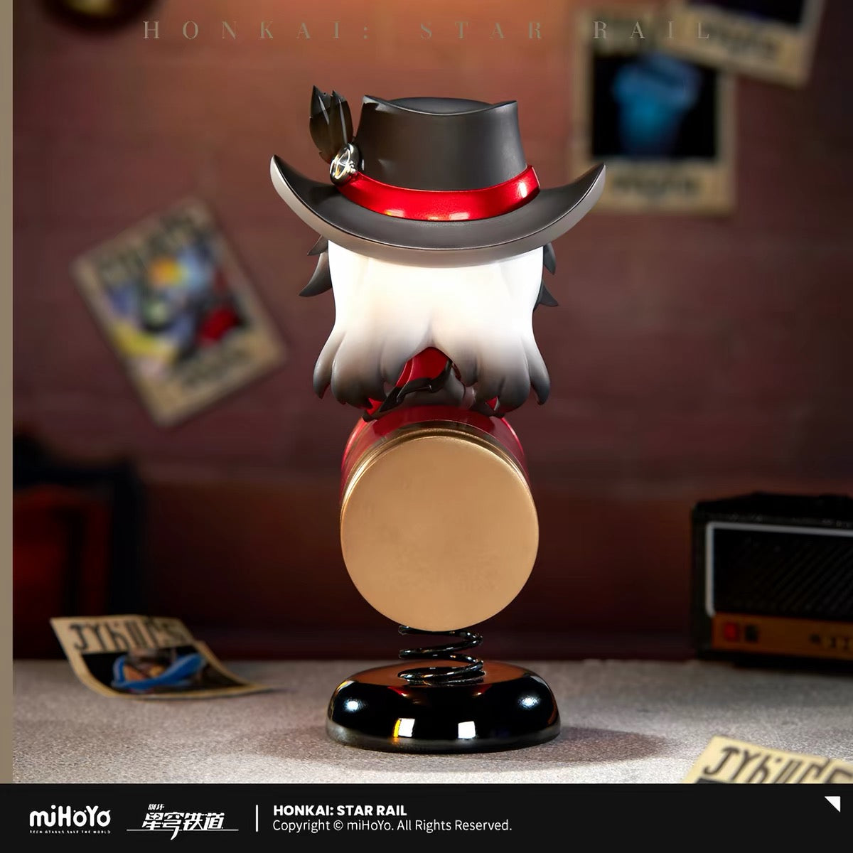 [PO] HSR Official Merch ✦ Boothill Chibi Rocking Figure