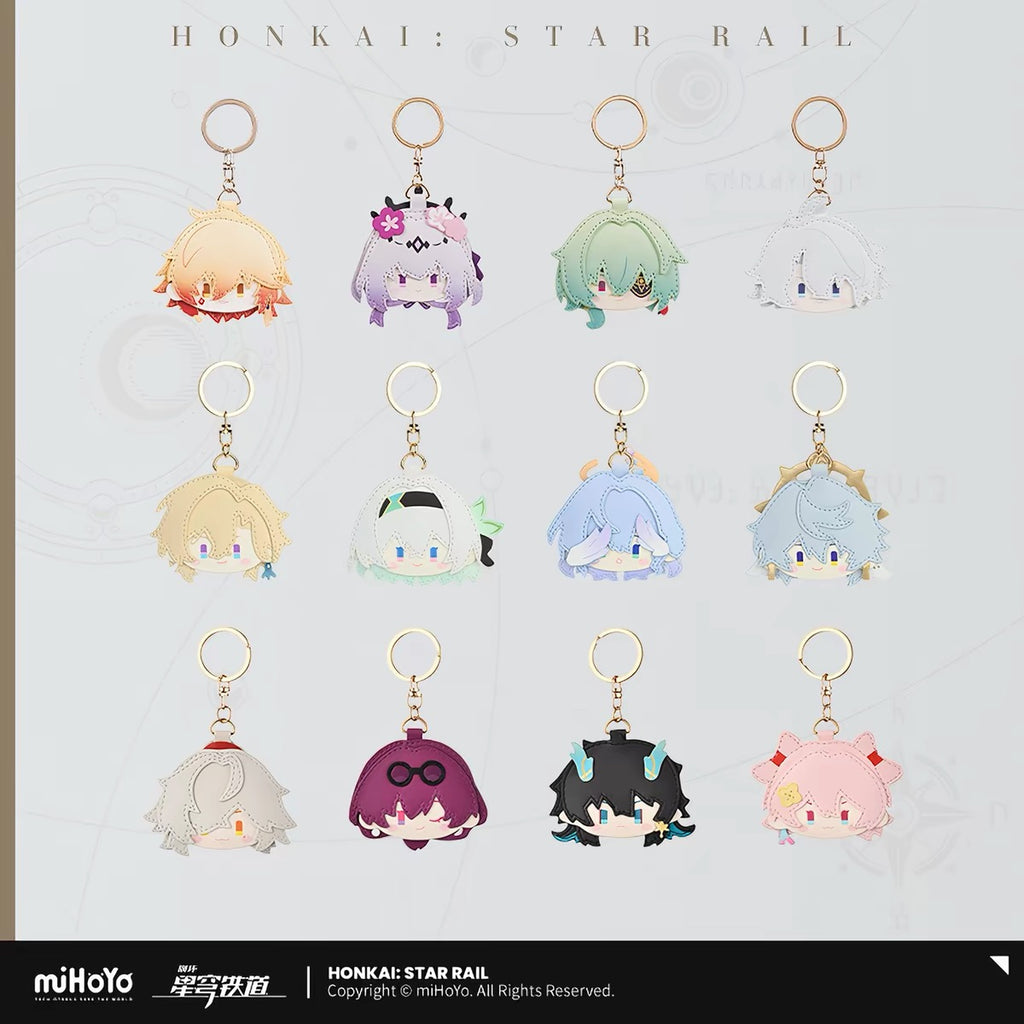 [PO] HSR Official Merch ✦ Big Head Series | PU Keychain
