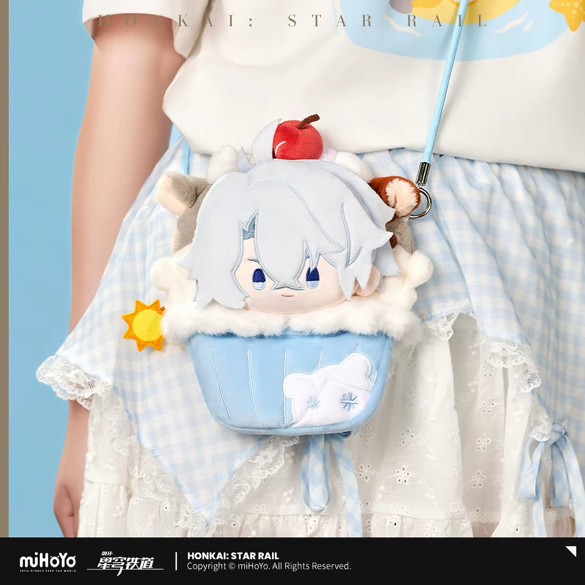 [PO] HSR Official Merch ✦ Big Head Series | Plush Phone Pouch