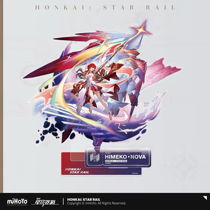 [PO] HSR Official Merch ✦ Splash Art Series | Acrylic Stand