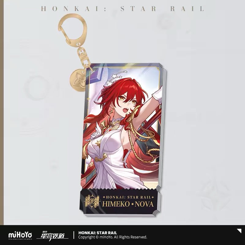 [PO] HSR Official Merch ✦ Splash Art Series | Acrylic Keychain