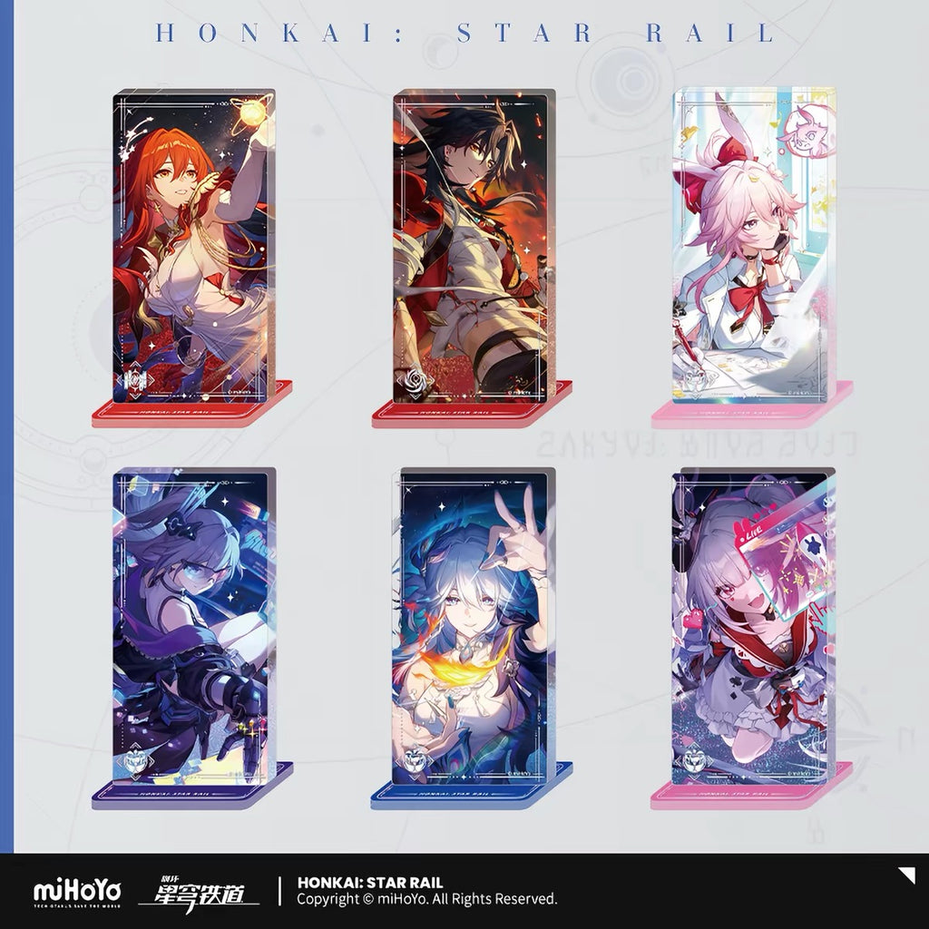 [PO] HSR Official Merch ✦ Light Cone Series | Acrylic Quicksand Stand