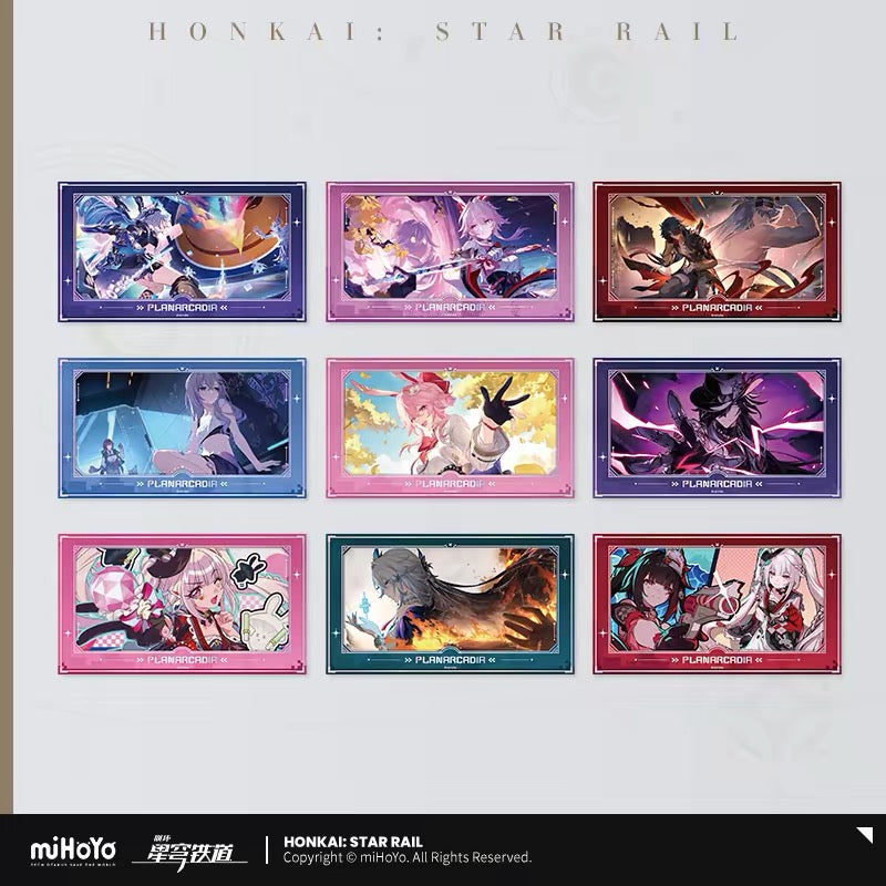 [PO] HSR Official Merch ✦ Memories Of Travelling With You Series | Film-Style Card