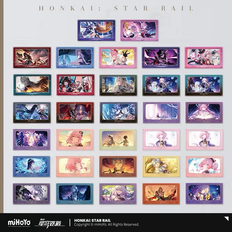 [PO] HSR Official Merch ✦ Memories Of Travelling With You Series | Film-Style Card