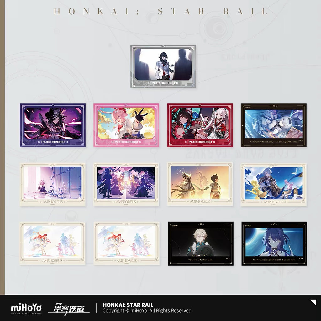 [PO] HSR Official Merch ✦ Memories Of Travelling With You Series | Lenticular Card