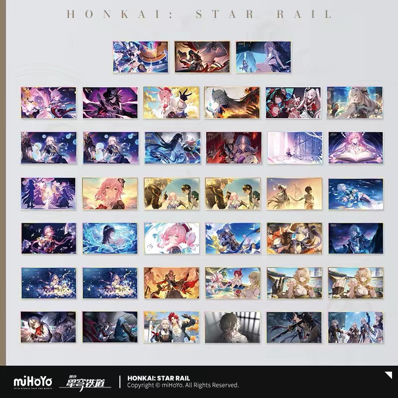 [PO] HSR Official Merch ✦ Memories Of Travelling With You Series | PET Shikishi
