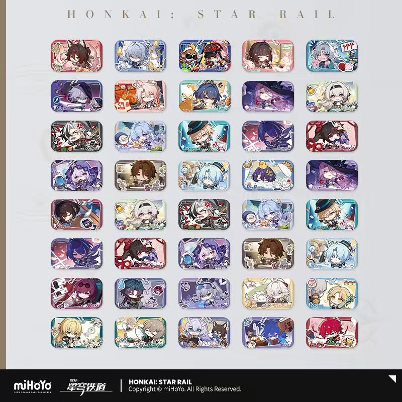 [PO] HSR Official Merch ✦ Pom-Pom Photo Album Series | Tinplate Badge