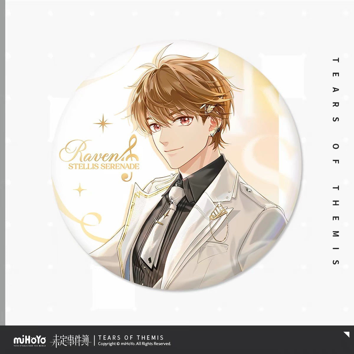 [PO] TOT Official Merch ✦ Stellis Serenade Series | Tinplate Badge [ENDS ON 08/31]