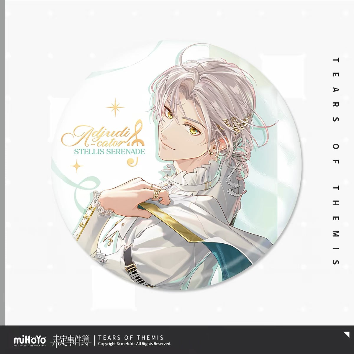 [PO] TOT Official Merch ✦ Stellis Serenade Series | Tinplate Badge [ENDS ON 08/31]