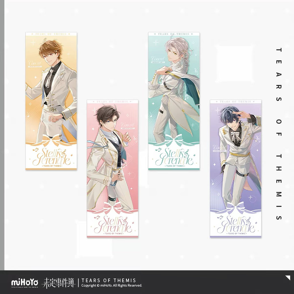 [PO] TOT Official Merch ✦ Stellis Serenade Series | Laser Commemorative Ticket [ENDS ON 08/31]