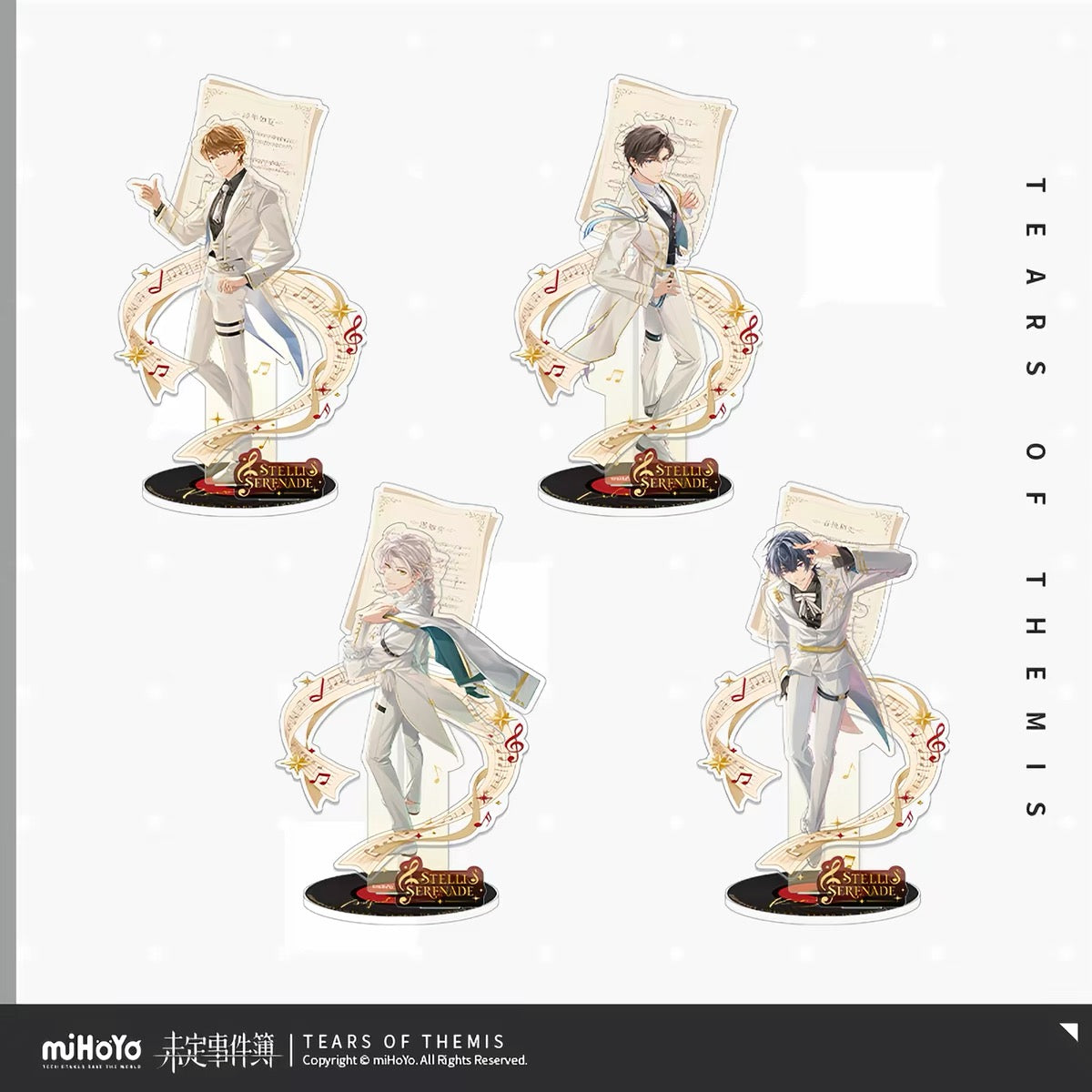 [PO] TOT Official Merch ✦ Stellis Serenade Series | Multi-Slot 3D Acrylic Diorama Standee [ENDS ON 08/31]