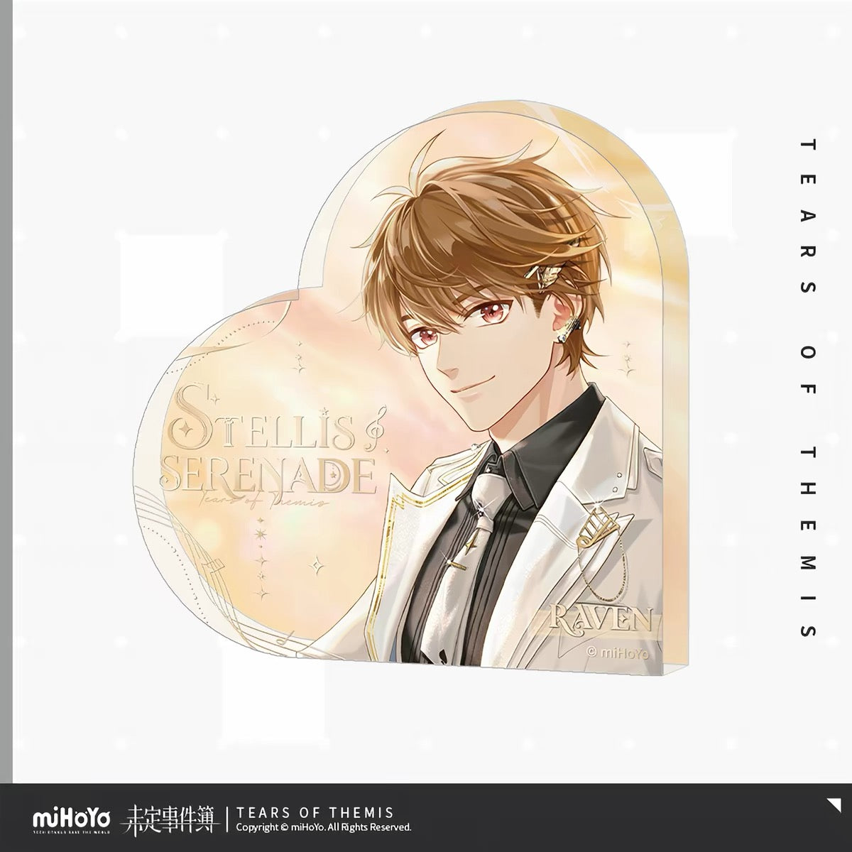 [PO] TOT Official Merch ✦ Stellis Serenade Series | Thick Acrylic Block [ENDS ON 08/31]