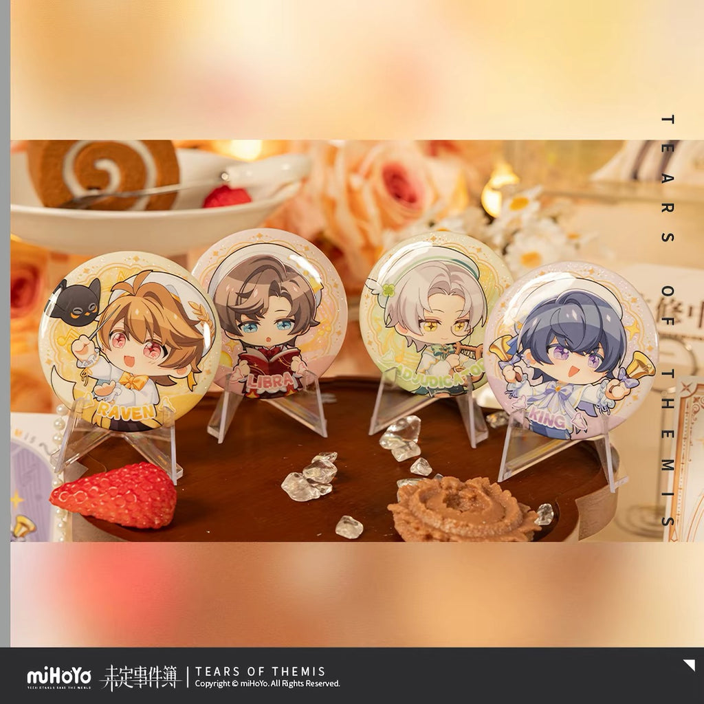[PO] TOT Official Merch ✦ Stellis Serenade Series | Chibi Tinplate Badge [ENDS ON 0831]