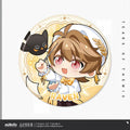 [PO] TOT Official Merch ✦ Stellis Serenade Series | Chibi Tinplate Badge [ENDS ON 0831]
