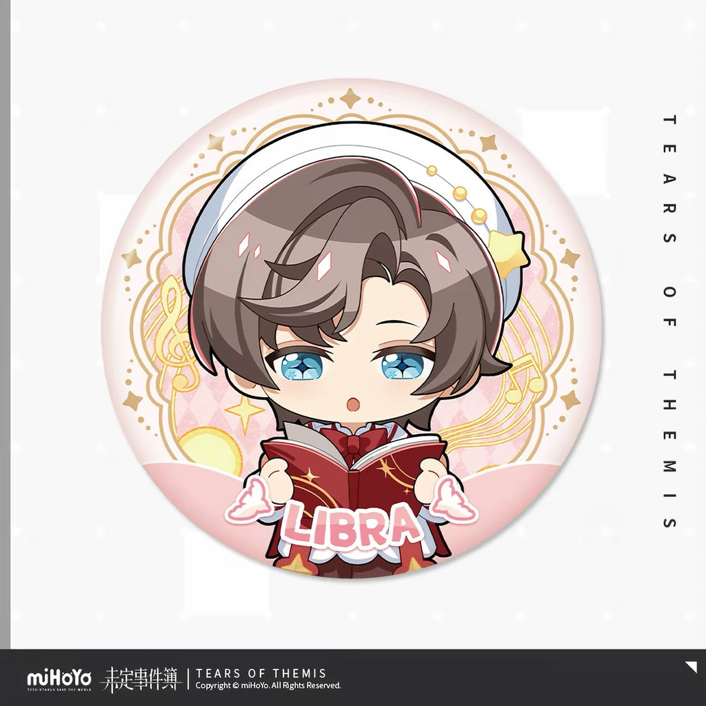 [PO] TOT Official Merch ✦ Stellis Serenade Series | Chibi Tinplate Badge [ENDS ON 0831]
