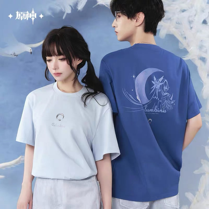 [PO] GI Official Merch ✦ Columbina Themed Impression Series | T-Shirt