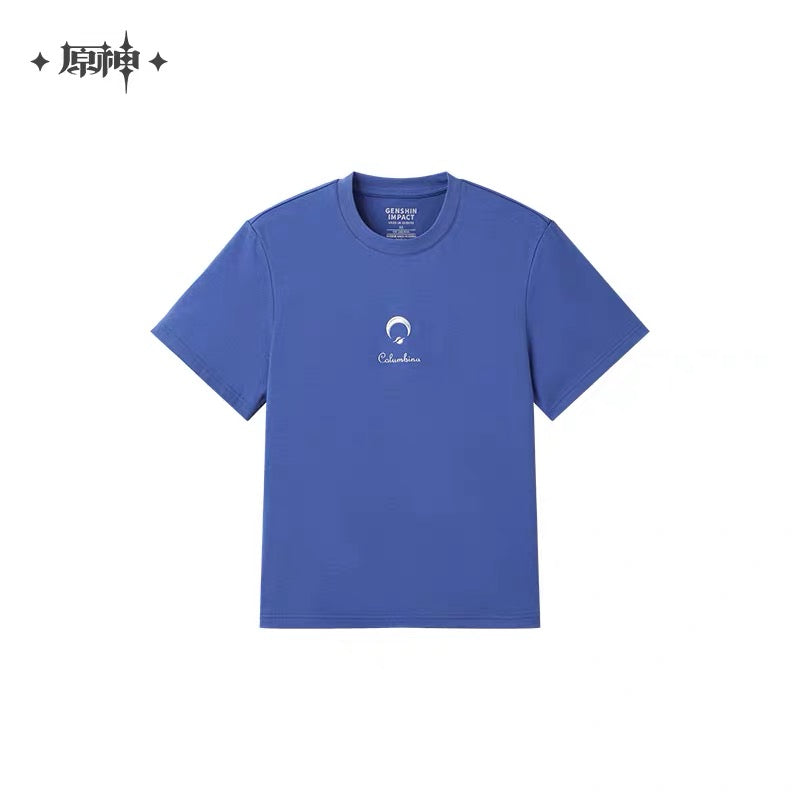 [PO] GI Official Merch ✦ Columbina Themed Impression Series | T-Shirt