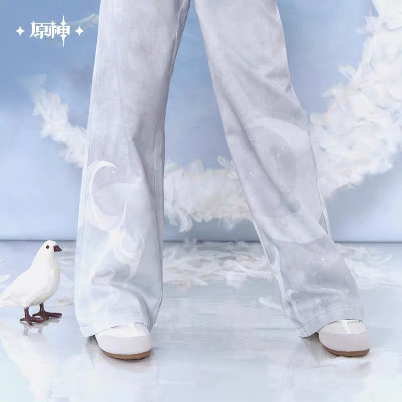 [PO] GI Official Merch ✦ Columbina Themed Impression Series | Printed Casual Trousers