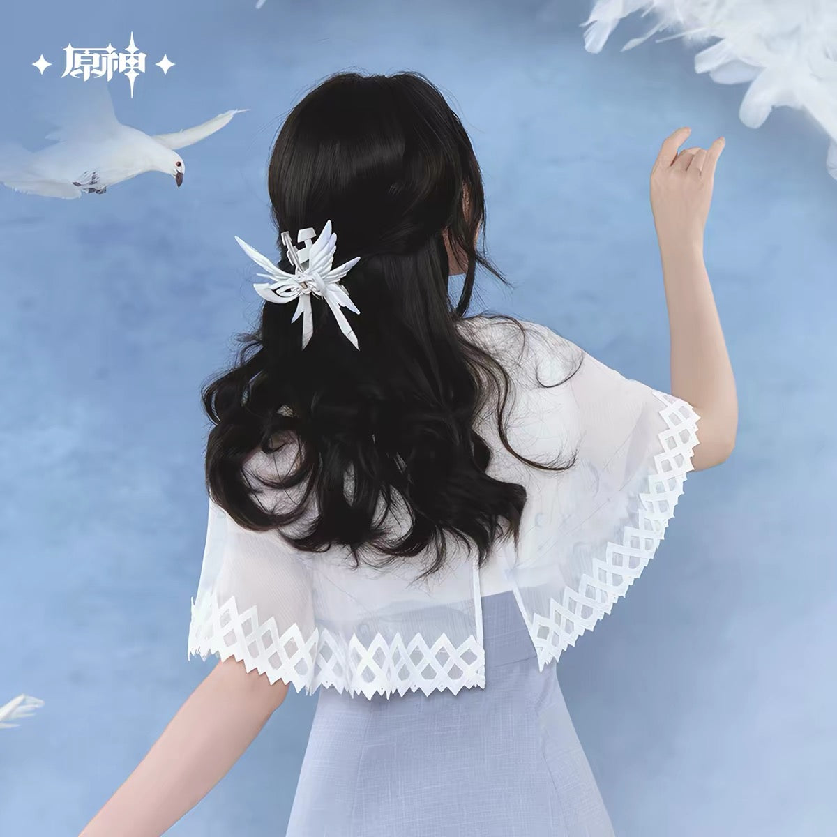 [PO] GI Official Merch ✦ Columbina Themed Impression Series | Claw Clip