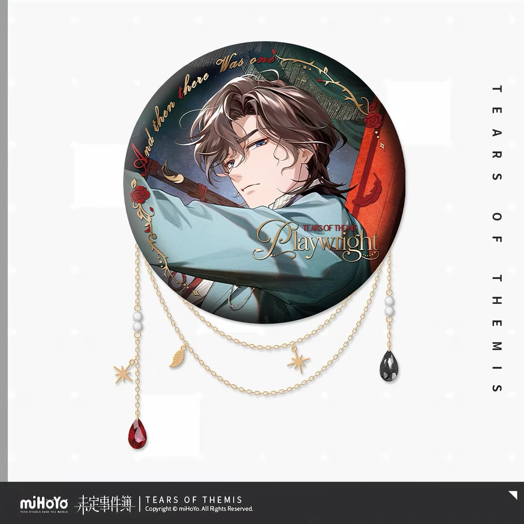 [PO] TOT Official Merch ✦ And Then There Was One Series | Tin Badge & Decorative Chain [ENDS ON 09/10]