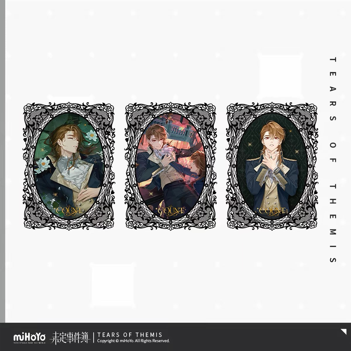 [PO] TOT Official Merch ✦ And Then There Was One Series | Retro Lace Engraved Art Cards [ENDS ON 09/10]