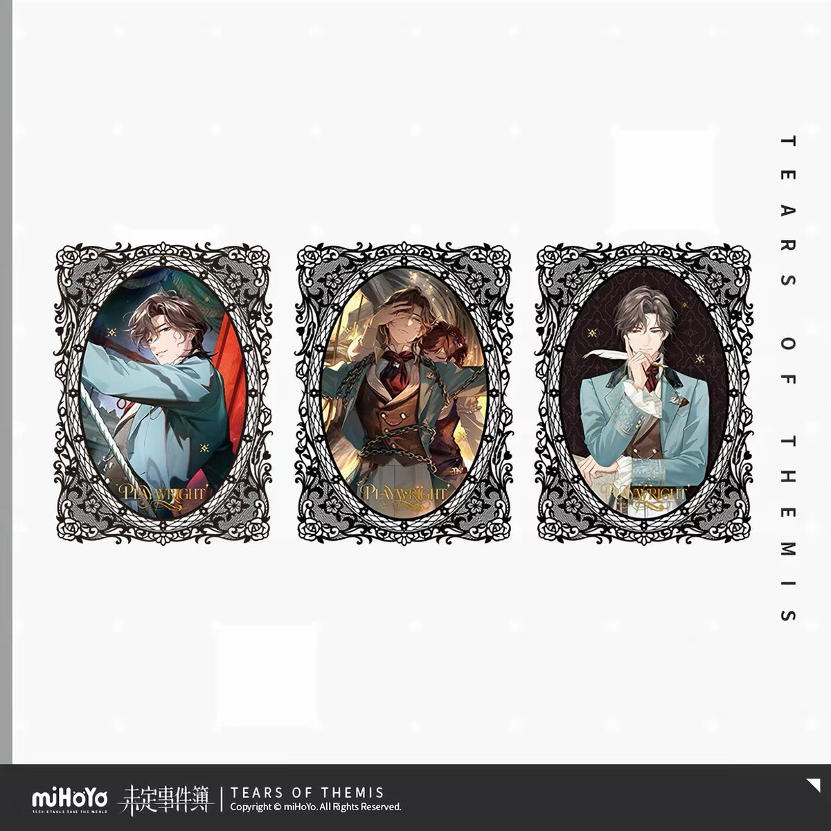 [PO] TOT Official Merch ✦ And Then There Was One Series | Retro Lace Engraved Art Cards [ENDS ON 09/10]