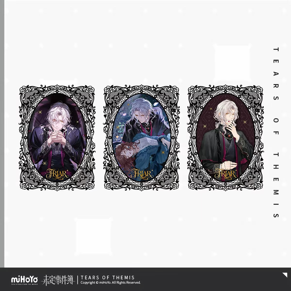 [PO] TOT Official Merch ✦ And Then There Was One Series | Retro Lace Engraved Art Cards [ENDS ON 09/10]