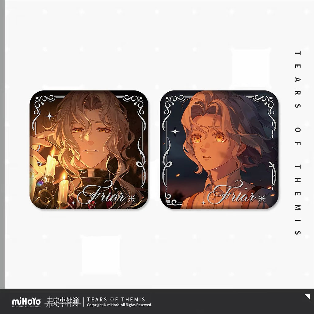 [PO] TOT Official Merch ✦ And Then There Was One Series | 8cm Square Badge [ENDS ON 09/10]