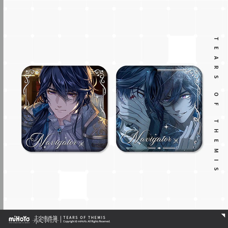 [PO] TOT Official Merch ✦ And Then There Was One Series | 8cm Square Badge [ENDS ON 09/10]