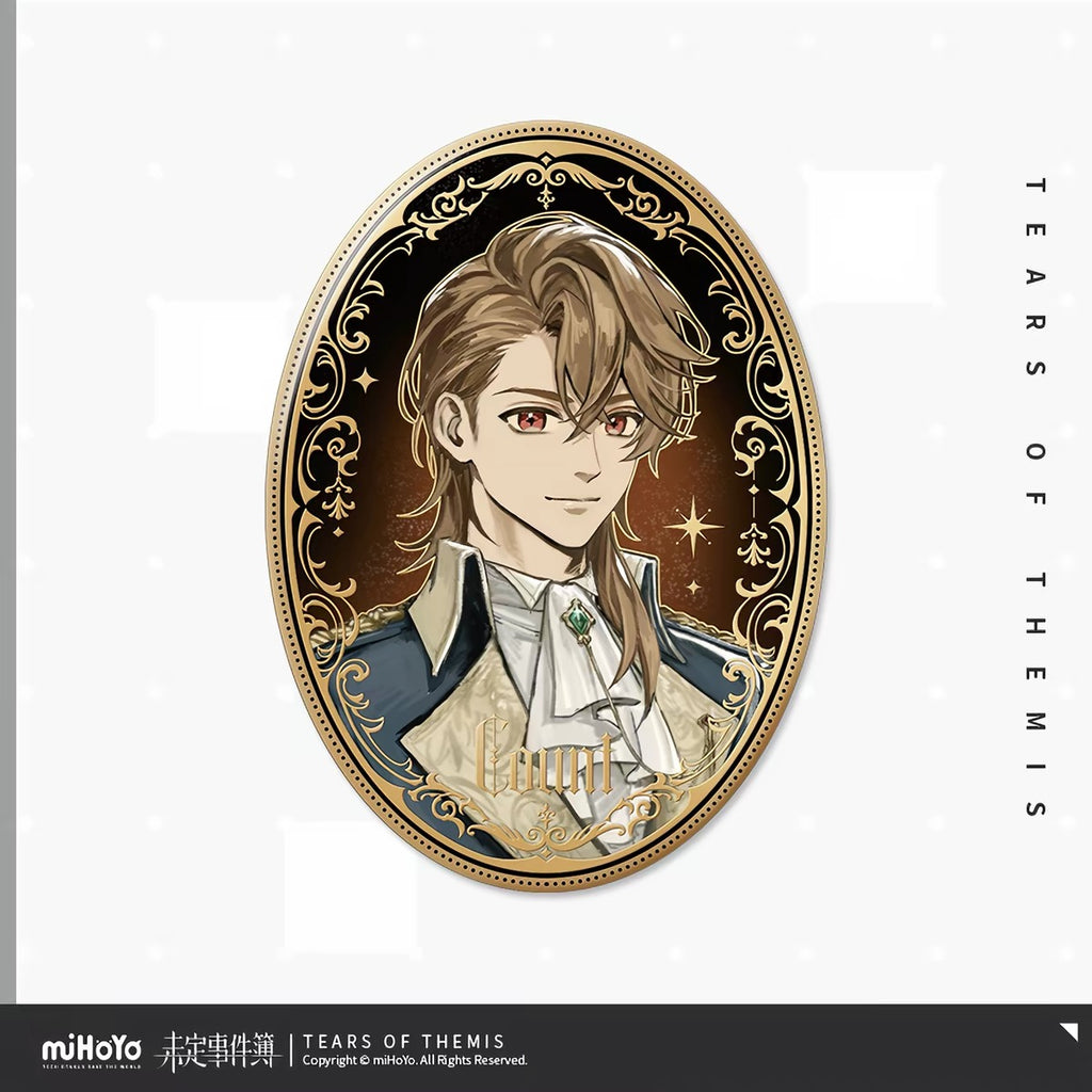 [PO] TOT Official Merch ✦ And Then There Was One Series | Embossed Oval Badge [ENDS ON 09/10]