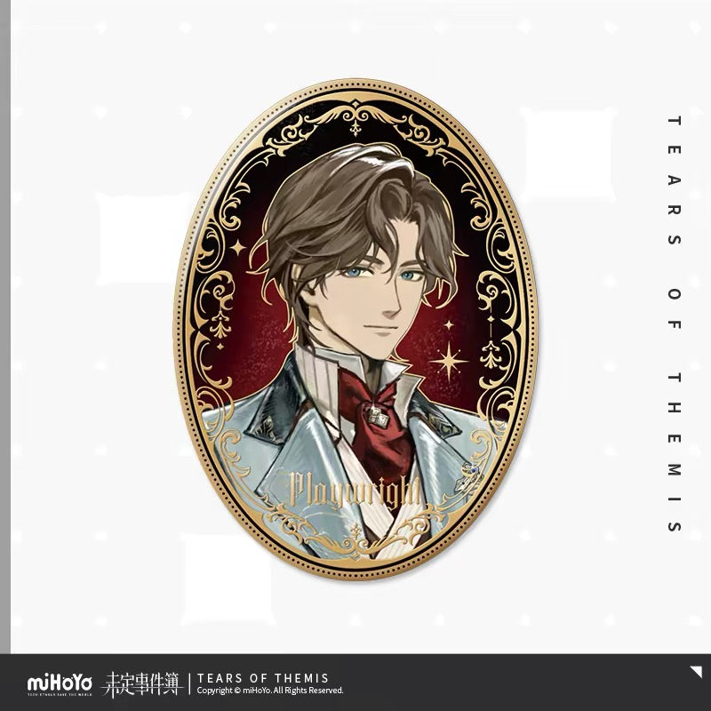 [PO] TOT Official Merch ✦ And Then There Was One Series | Embossed Oval Badge [ENDS ON 09/10]