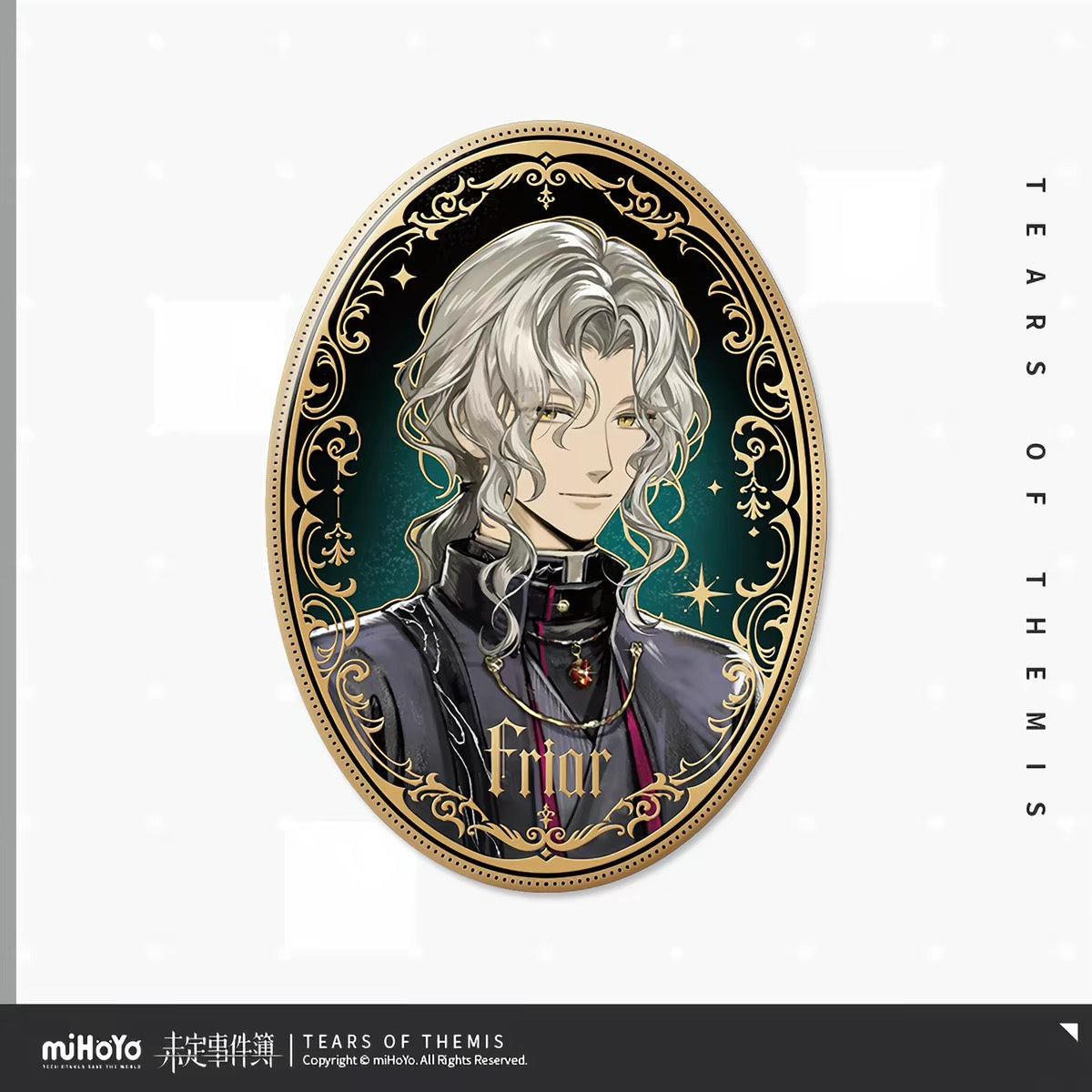 [PO] TOT Official Merch ✦ And Then There Was One Series | Embossed Oval Badge [ENDS ON 09/10]