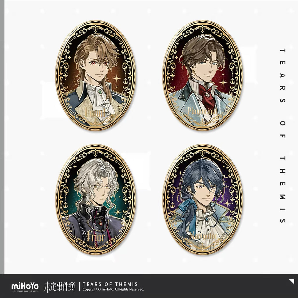 [PO] TOT Official Merch ✦ And Then There Was One Series | Embossed Oval Badge [ENDS ON 09/10]