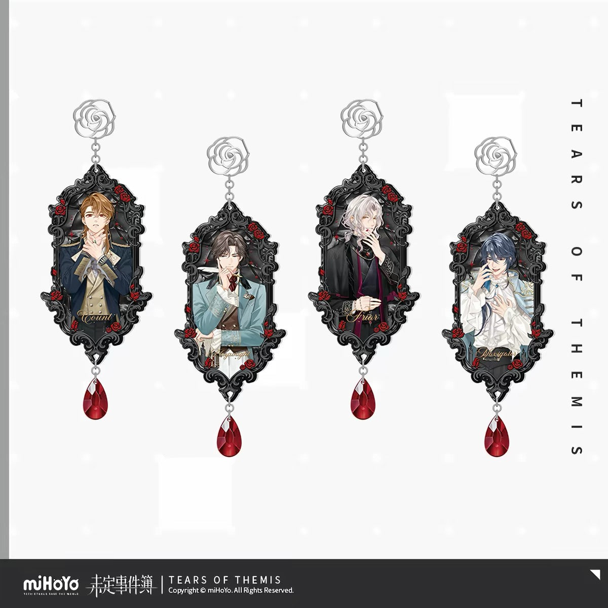 [PO] TOT Official Merch ✦ And Then There Was One Series | Double-Sided Art Acrylic Keychain [ENDS ON 09/10]