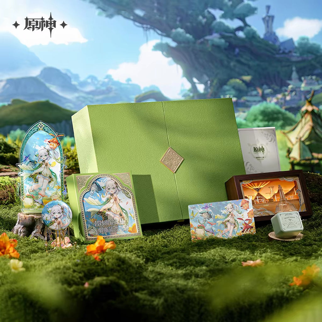 [PO] GI Official Merch ✦ "Forest of Jnana and Vidya and The Unfathomable Sand Dunes" Sumeru Chapter OST Commemorative Gift Box [ENDS ON 09/18]