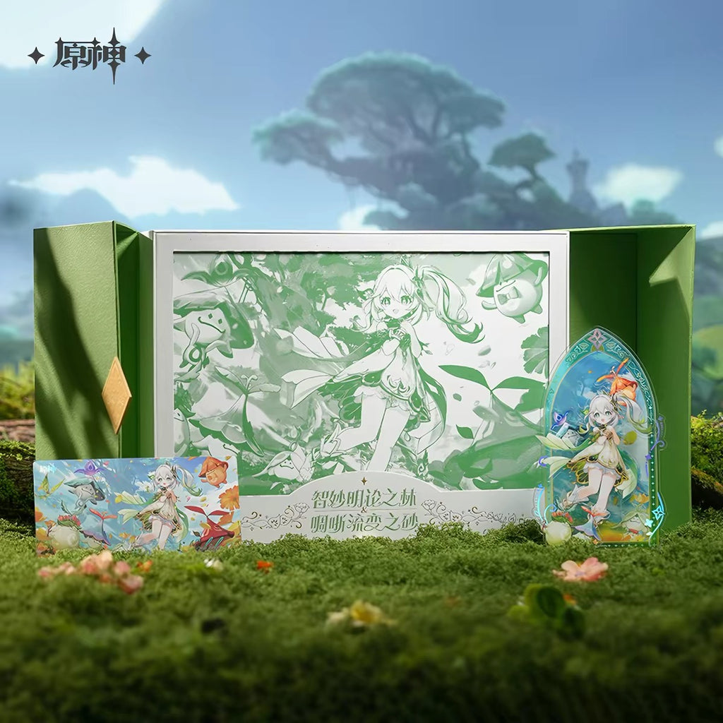 [PO] GI Official Merch ✦ "Forest of Jnana and Vidya and The Unfathomable Sand Dunes" Sumeru Chapter OST Commemorative Gift Box [ENDS ON 09/18]