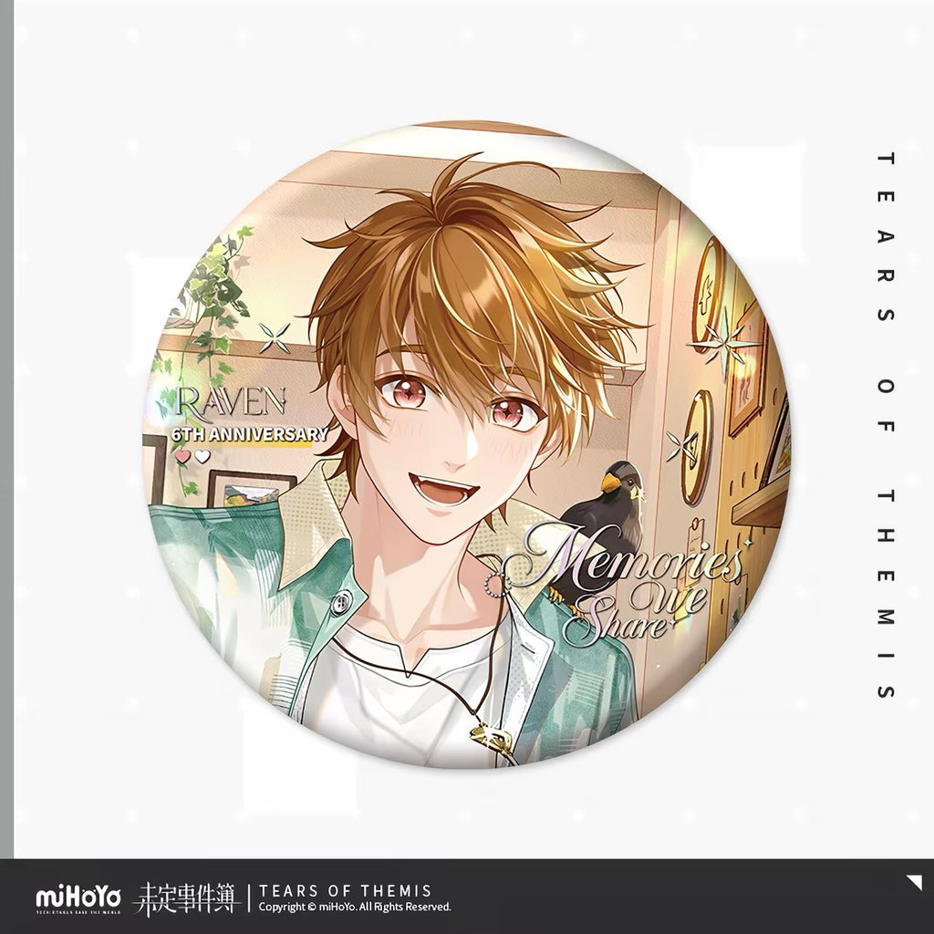 [PO] TOT Official Merch ✦ Memories We Share Series | Tinplate Badge [ENDS ON 09/10]