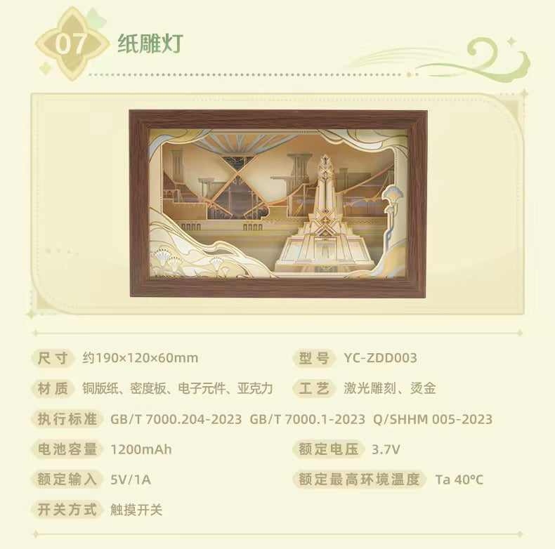 [PO] GI Official Merch ✦ "Forest of Jnana and Vidya and The Unfathomable Sand Dunes" Sumeru Chapter OST Commemorative Gift Box [ENDS ON 09/18]