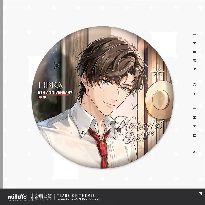[PO] TOT Official Merch ✦ Memories We Share Series | Tinplate Badge [ENDS ON 09/10]