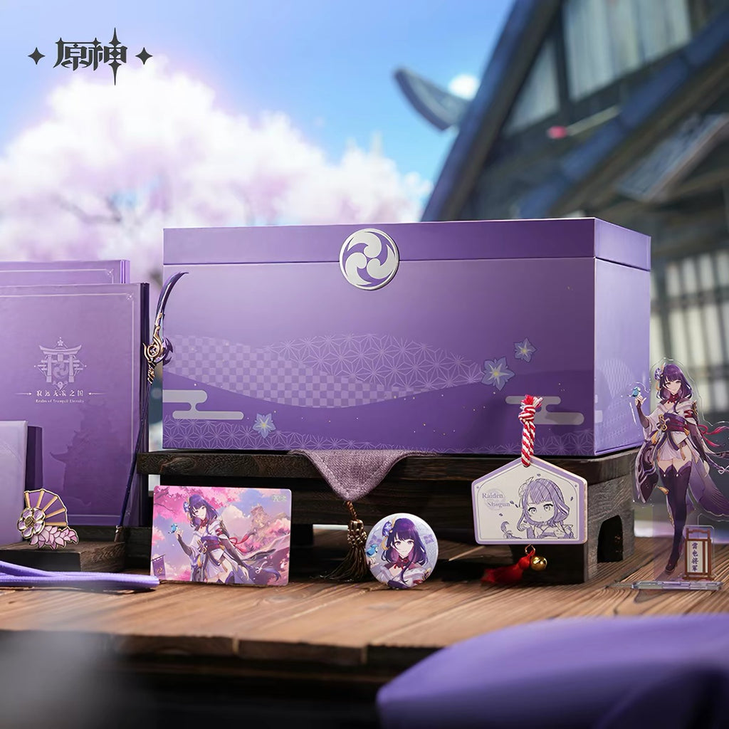 [PO] GI Official Merch ✦ " Realm of Tranquil Eternity" Inazuma Chapter OST Commemorative Gift Box