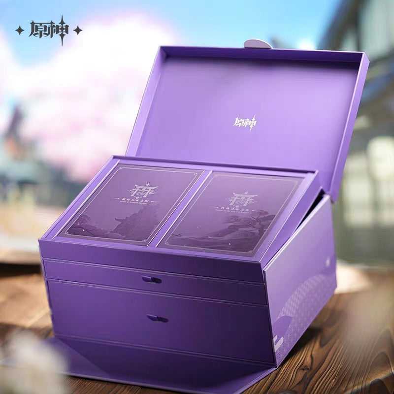 [PO] GI Official Merch ✦ " Realm of Tranquil Eternity" Inazuma Chapter OST Commemorative Gift Box