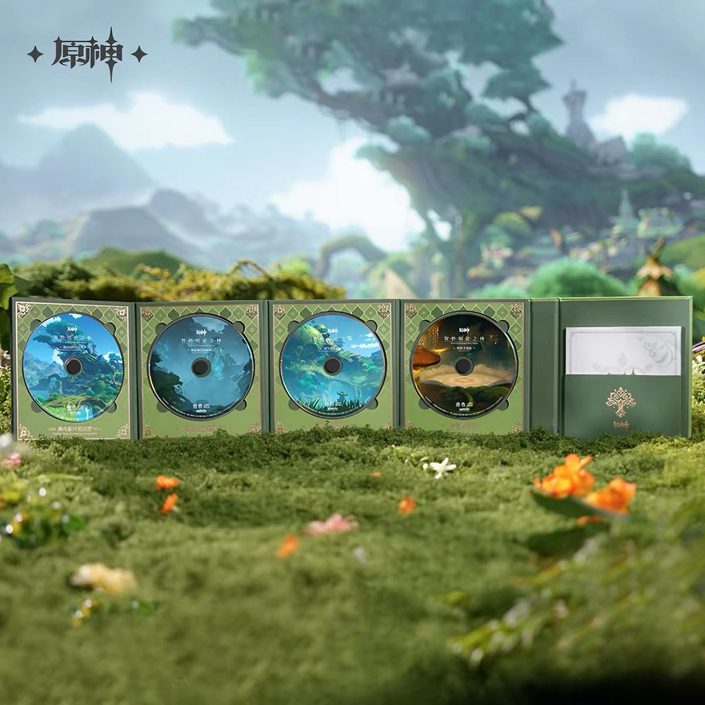 [PO] GI Official Merch ✦ "Forest of Jnana and Vidya and The Unfathomable Sand Dunes"  CD Box Set: Sumeru Chapter