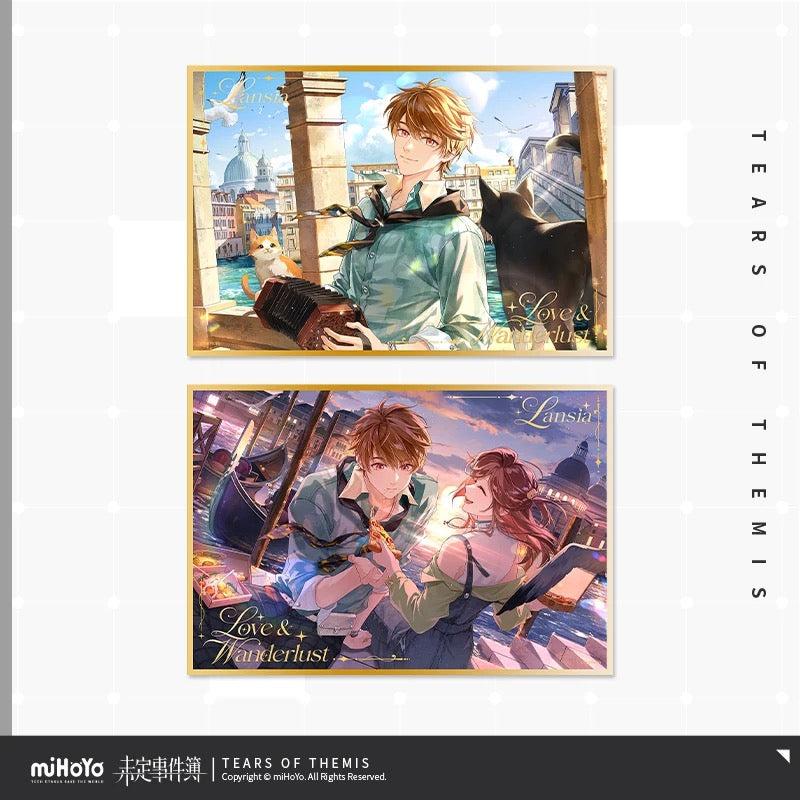 [PO] TOT Official Merch ✦ Love And Wanderlust Series | PET Shikishi [ENDS ON 09/10]