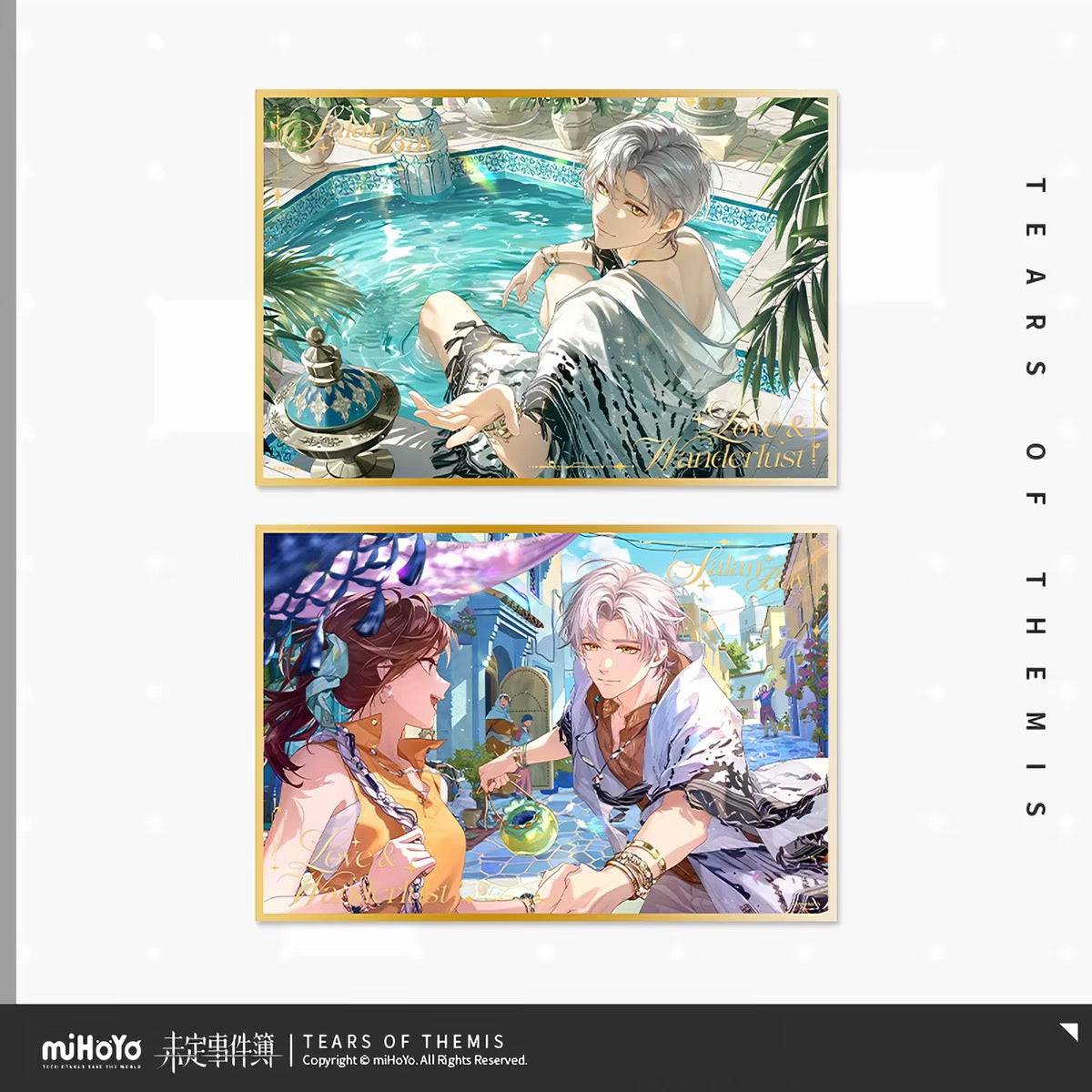 [PO] TOT Official Merch ✦ Love And Wanderlust Series | PET Shikishi [ENDS ON 09/10]