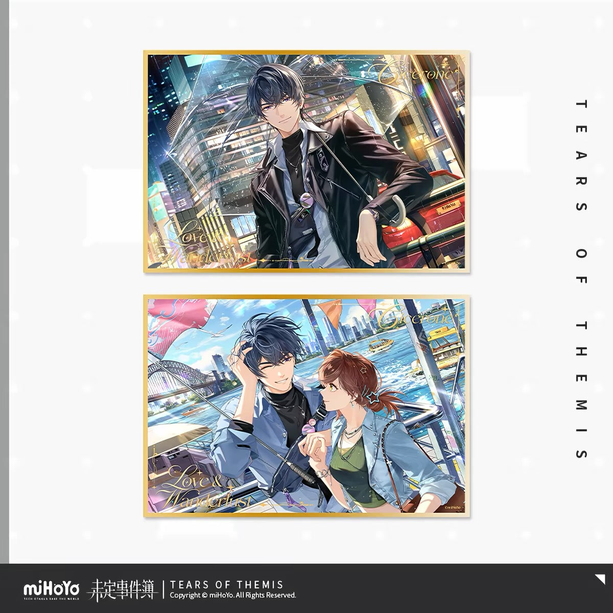 [PO] TOT Official Merch ✦ Love And Wanderlust Series | PET Shikishi [ENDS ON 09/10]