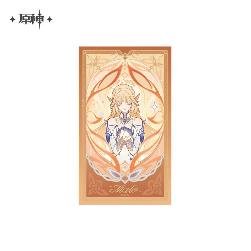 [PO] GI Official Merch ✦ Angel’s Duties Series | Nicole Refraction Card Set