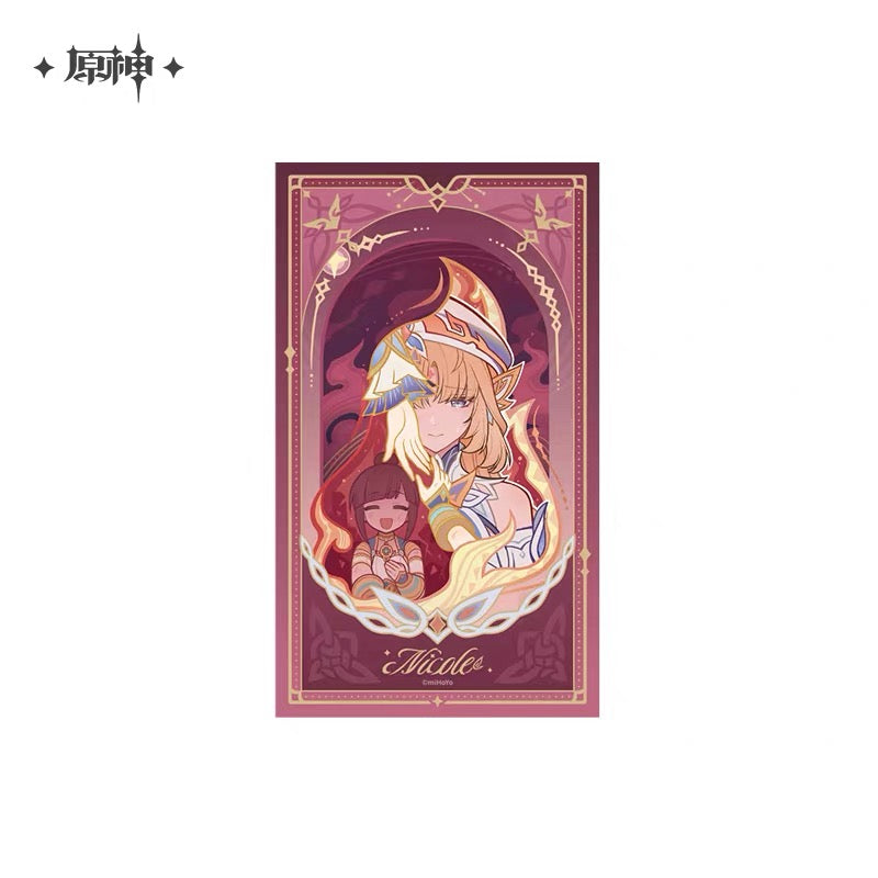 [PO] GI Official Merch ✦ Angel’s Duties Series | Nicole Refraction Card Set
