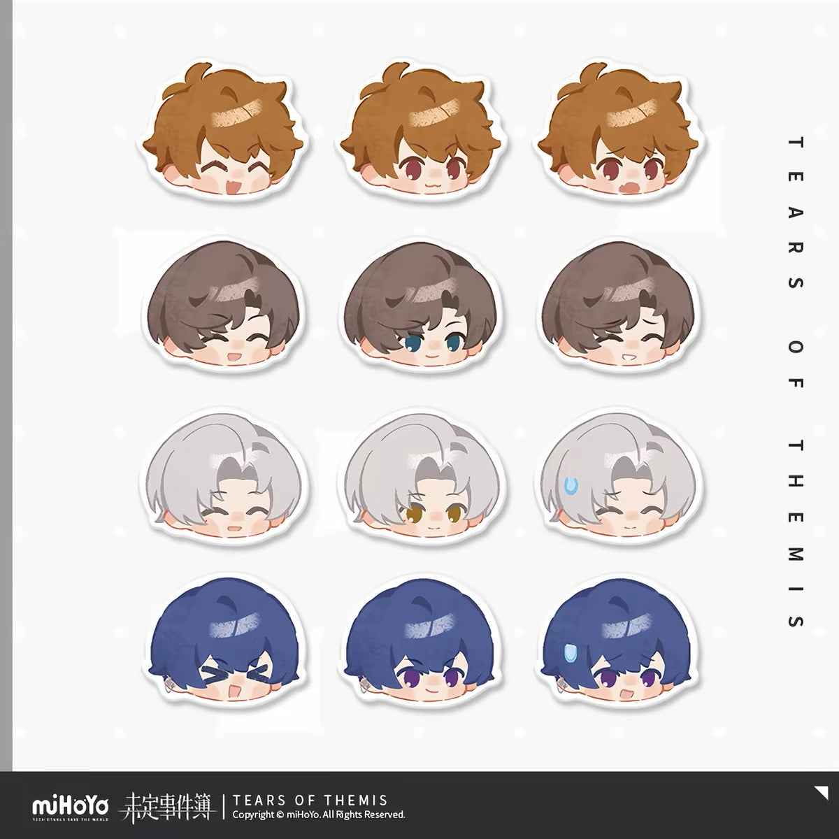 [PO] TOT Official Merch ✦ Love And Wanderlust Series | Chibi Ceramic Fridge Magnet [ENDS ON 09/10]