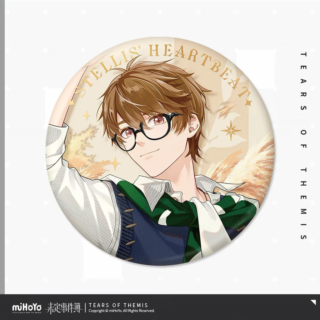[PO] TOT Official Merch ✦ Stellis’ Heartbeat Series | Tinplate Badge [ENDS ON 09/10]
