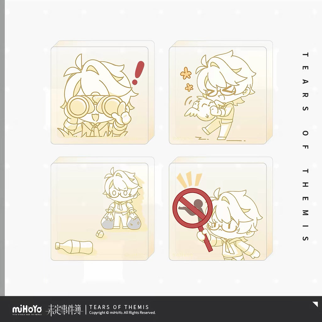 [PO] TOT Official Merch ✦ Stellis’ Heartbeat Series | Charity Commemorative Chibi Acrylic Standee Set [ENDS ON 09/10]